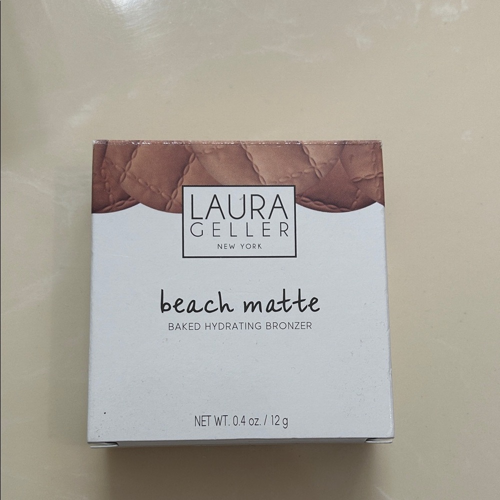Laura Geller Beach Matte Baked Bronzer - Siesta Medium NEW